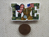 Second view of the Love our Military Needle Minder