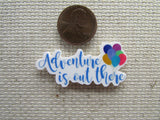 Second view of the Adventure is Out There Up! Balloons Needle Minder