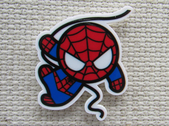First view of the Web Swinging Spider Man Needle Minder