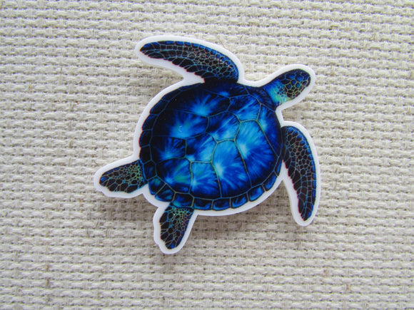 First view of the Blue Sea Turtle Needle Minder
