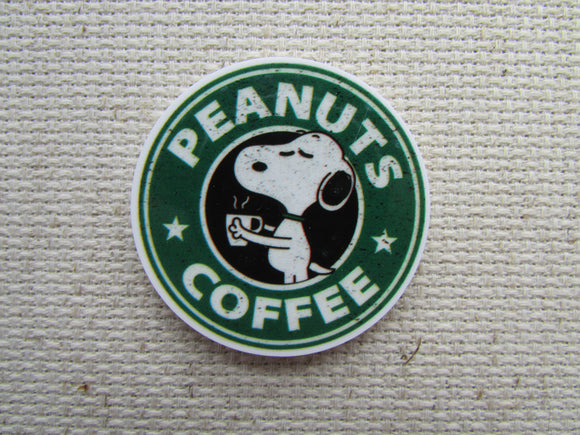 First view of the Peanuts Coffee Needle Minder