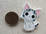 Second view of the Pretty Cat Needle Minder
