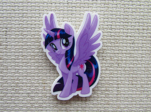 First view of the Purple Pegasus Unicorn Pony Needle Minder