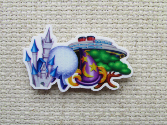First view of the All About Epcot Disneyland Needle Minder