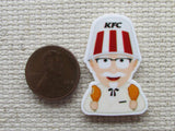 Second view of the The Colonel Fried Chicken Needle Minder