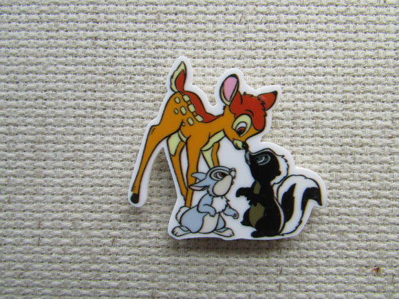 First view of the Bambi, Thumper and Flower Needle Minder