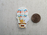 Second view of the Animal Friends in a Hot Air Balloon Needle Minder