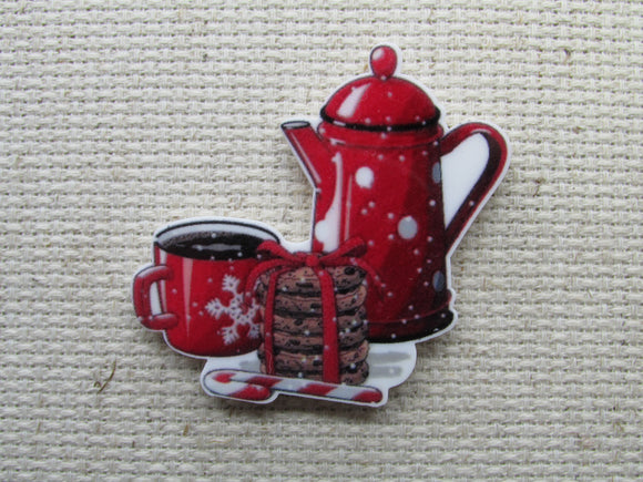 First view of the Coffee/Cocoa and Cookies Needle Minder