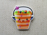 First view of the Halloween Pail of Goodies Needle Minder