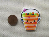 Second view of the Halloween Pail of Goodies Needle Minder