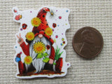 Second view of the Peace Loving Gnome Needle Minder