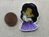 Second view of the Esmeralda with Djali Needle Minder