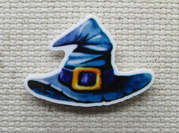 First view of the Blue Wizard/Witch Hat Needle Minder