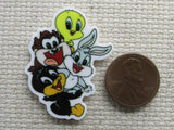 Second view of the Baby Cartoon Friends Needle Minder