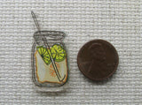 Second view of the Summertime Orange Drink Needle Minder