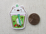 Second view of the Polar Bear Boba Drink Needle Minder