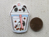 Second view of the Panda Boba Drink Needle Minder