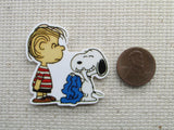 Second view of the Snoopy and Linus Needle Minder