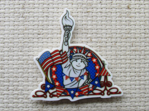 First view of the Lady Liberty Needle Minder