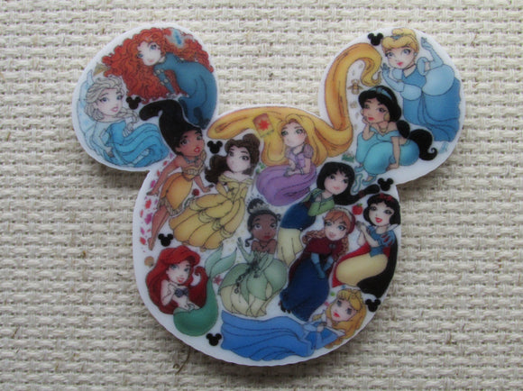 First view of the Princess Collage Mouse Head Needle Minder