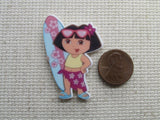 Second view of the Dora with a Surfboard Needle Minder
