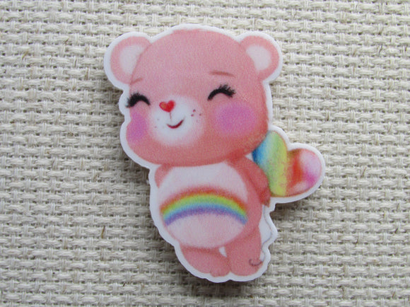 First view of the Cheer Bear Needle Minder