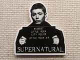 First view of the Dean Winchester Mug Shot from Supernatural Needle Minder