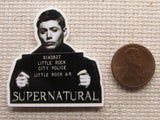 Second view of the Dean Winchester Mug Shot from Supernatural Needle Minder