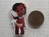 Second view of the Moana with a Seashell Needle Minder