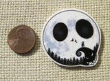 Second view of the Jack Face in the Moon Needle Minder