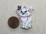 Second view of the Marie with a Butterfly Needle Minder
