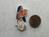 Second view of the Pocahontas and Animal Friend Needle Minder