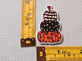 Third view of the A Stack of Colorful Pumpkins Needle Minder