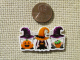 Second view of the A Trio of Halloween Gnomes Needle Minder