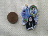 Second view of the Snow White, Evil Queen and Old Hag with a Poison Apple Needle Minder