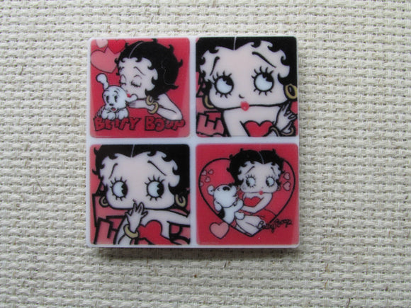 First view of the Four Faces of Betty Boop Needle Minder