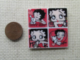 Second view of the Four Faces of Betty Boop Needle Minder