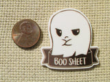 Second view of the Boo Sheet Ghost Needle Minder