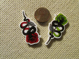 Second view of the Snakes and Roses Needle Minder