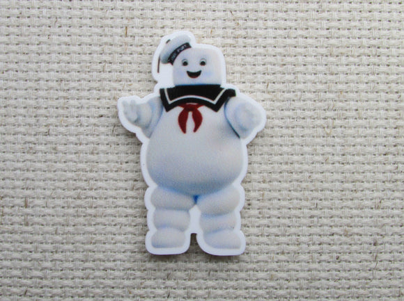First view of the Stay Puff Marshmallow Man Needle Minder