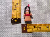 Third view of the Boy or Girl Native American Needle Minder