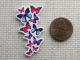 Second view of the Beautiful Butterflies Needle Minder