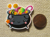 Second view of the The Cutest Candy Cauldron Needle Minder