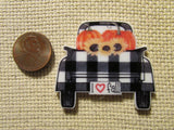 Second view of the Pumpkin Patch I love Fall Truck Needle Minder