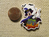 Second view of the Minnie Mouse Dressed as a Witch Needle Minder