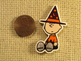 Second view of the Charlie Brown in a Wizards Hat Needle Minder