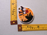 Third view of the Halloween Snoopy Scene Needle Minder