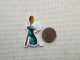 Second view of the Remy from Ratatouille In a Chef Hat Needle Minder