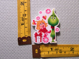 Third view of the Grinch and Cindy Lou Needle Minder