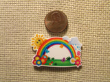 Second view of the Summertime Rainbow Needle Minder